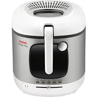 Tefal Fritteuse FR4800 Mega XXL, 2100 W, herausnehmbarer Behälter, Anti-Geruch-Filter, Sichtfenster, FR4800