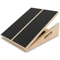 NEOLYMP Balanceboard Wadendehner Schrägbrett aus Holz mit 5 Winkeln bis 35°