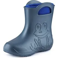 Ladeheid Kinder EVA federleichte Regenschuhe LA-CA-03 Gummistiefel mit herausnehmbares Innenfutter