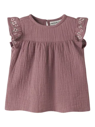 NAME IT - NBFHIMMAS SS TUNIC Mesa Rose - Gr. - 74