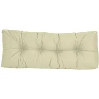 TexDeko Palettenkissen TexDeko Garden Rückenkissen (nur Rückenkissen) wasserabweisend, Premium-Qualität, gesteppt (120x40x20/10cm)