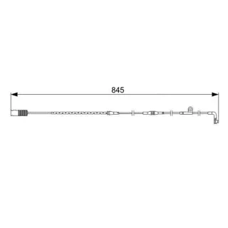 Bosch Warnkontakt f?r Bremsbel?ge BMW 7er E65 1987473044