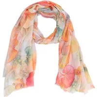 MIRROSI Modeschal Weicher & Leicht Großes Schal, ca.75x180cm, Lotus Print, (aus 100% Viskose, Atemberaubende Designs), Damen Halstuch Stola ideal für Frühling, Sommer und Herbst