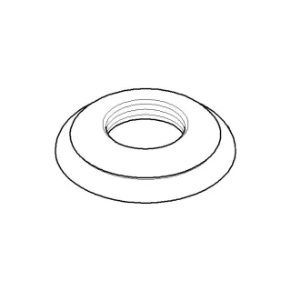 Dornbracht Ros.g 3/4-da=55 ut,wfb ath 092735001-09 60 x 60 x 25_messing