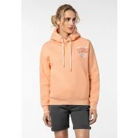 SUBLEVEL Kapuzenpullover mit Gute-Laune-Print Sweater, Kapuzensweatshirt mit Kängurutasche, mit Kapuze