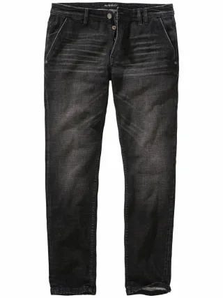 Mey & Edlich Herren Schnittstellen-Jeans Schwarz 95 % Baumwolle, 3 % Polyester, 2 % Elasthan