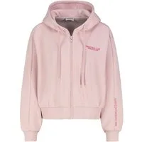 SUBLEVEL Kapuzensweatjacke Oversize Sweatjacke mit Kapuze Oversize Hoodie, Kapuzenpullover, Zipperjacke mit Kapuze, Miniprint