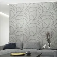 Marburg Vliestapete Tapete Calm Waves, geprägt, geometrisch, moderne Vliestapete für Wohnzimmer Schlafzimmer Küche