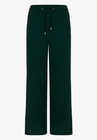 zero - Palazzo-Hose mit elastischem Bund green forest - Gr. - 42