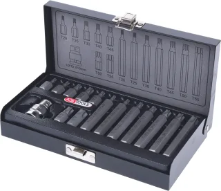 KS Tools 10mm Bit-Satz, 15-tlg, Torx - 911.5020