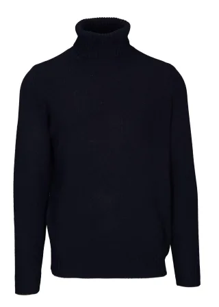 BASEFIELD - Rollkragen Pullover night blue mel. - Gr. - 3XL