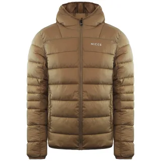 Nicce Skyline Herren-Steppjacke, Braun