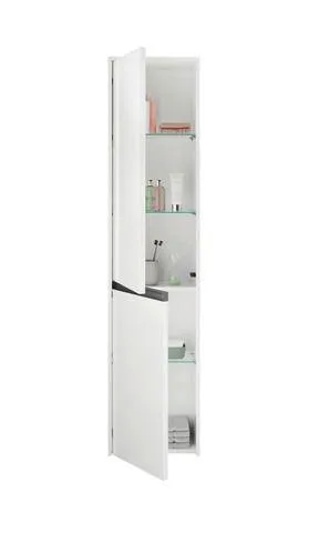 Duravit Ketho.2 Hochschrank Weiß Matt 400x360x1760 mm - K21329L18180000 K21329L18180000