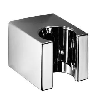 Herzbach Living Spa ABS Konuswandhalter, eckig, starr chrom , 11.647100.1.01 11.647100.1.01