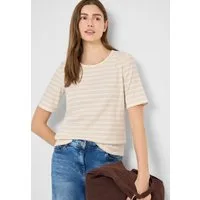 CECIL Rundhalsshirt Rundhalsausschnitt