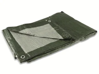 CHILITEC Gewebeplane, 120gr/m², grün, 4x5m, mit Ösen