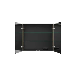 Burgbad Spiegelschrank Eqio 800x900x170 Eiche Dekor Flanelle, SPGT090F2632 SPGT090F2632