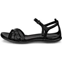 Ecco Flash X-Strap (Vollnarbenleder) schwarz Damen Sandale