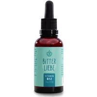 BitterLIebe - Vitamin B12 Komplex - Vitamin B12 Tropfen - hochdosiert 500µg - Tropfen