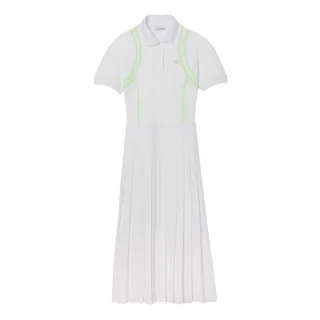 Lacoste - Polo-Kleid für Damen (Weiß)