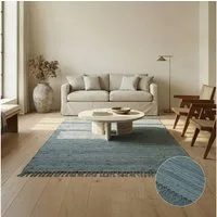 Elegant Floors Teppich Chindi Mauve Lila 60x90 cm Baumwolle handgewebt Flachgewebe wendbar, Höhe: 9 mm