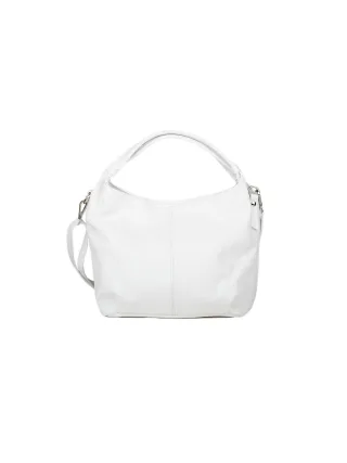 Giulia Monti Schultertasche Weiß