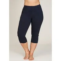SANDGAARD Caprileggings Sommerhose mit Elasthan und Schlitz