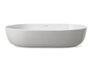 Duravit Luv Aufsatzbecken Weiß Hochglanz / Grau Seidenmatt, 700 mm - 03797023001 03797023001