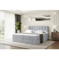 ALTDECOR Boxbett OTTA (Multipocket-Matratze H4, H3 Matratze Bonellfederung, Topper, Kopfteil)