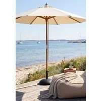 Cinas Sonnenschirm Capri, Terassenschirm, leicht händelbar, Seil-/Rollensystem, Ø300cm, Garten