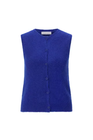 Rich & Royal - Cozy Crew Vest rec cobalt aura - Gr. - S