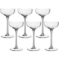 LEONARDO Likörglas POESIA, 6-tlg., Kristallglas, 90 ml, 6-teilig