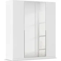 OTTO home Drehtürenschrank Kleiderschrank Schrank Garderobe AGORDO mit Dekor- oder Hochglanzfront (in zwei Griff-Farben, Breiten 91-405 cm) durchdachte Innenausstattung, in 8 Breiten und 2 Höhen MADE IN GERMANY