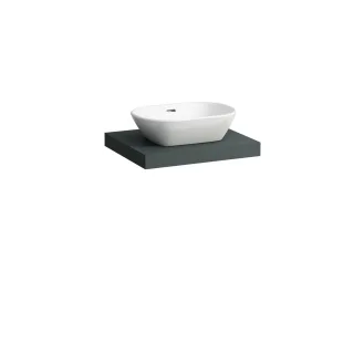 Laufen Waschtisch-Platte LANI 495x585x65 mit Aussschnitt mittig H4046411122661