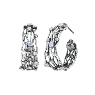 konplott - Creolen - Cages silver