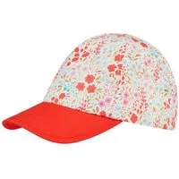Sterntaler® Baseball Cap Basecap geblümt (1-St) Baumwoll-Basecap mit Blumenprint, Metallschließe zur Größenregulierung