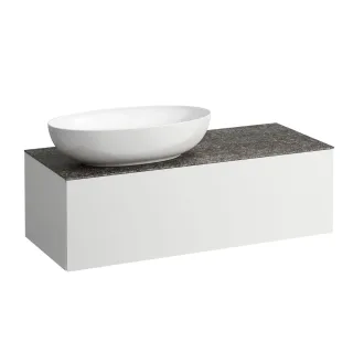 LAUFEN Waschtischunterschrank und Waschtischplatte ALESSI 500x1200x370 H4323100972601