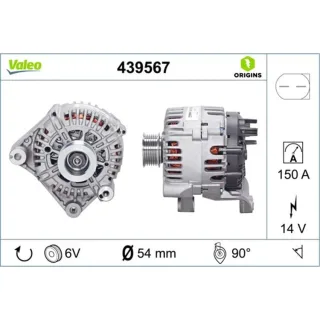 Valeo Lichtmaschine 150A BMW 3er X3 2,0