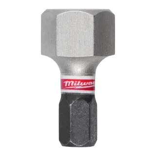 Milwaukee Schrauberbit SHOCKWAVE Hex 12 / 25 mm - 4932500385