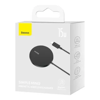 Baseus Simple Mini3 Wireless Charger 15W Schwarz