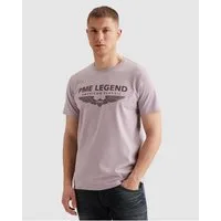 PME LEGEND T-Shirt mit eingefasstem Rundhalsausschnitt mit Rollkante