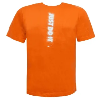 Nike Mens machen es einfach T-Shirt Casual Graphic Top Orange 171925 843 klein