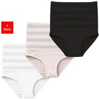 Fashionschmiede Shapingslip Shapewear Damen Unterwäsche Bauchweg 3er-6er Pack Shape Slips (Set, 3-St., 3er-Pack) Modellierung von Bauch und Taille, extra hoch