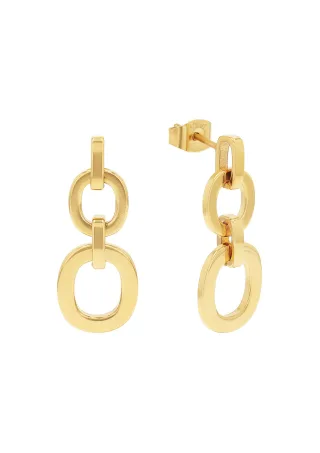 s.Oliver - Ohrringe gold - Gr. - 00