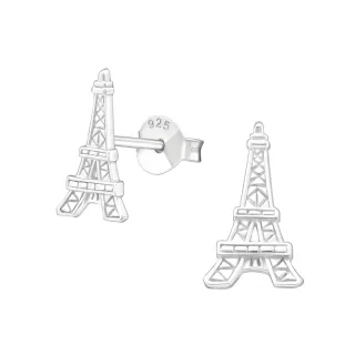 Eiffelturm Ohrringe aus 925 Silber
