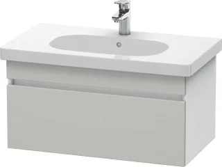 Duravit DuraStyle Waschtischunterbau wandhängend Betongrau & Weiß Matt 800x453x398 mm - DS638400718 DS638400718