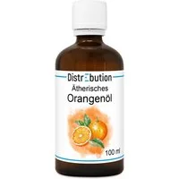DistrEbution Duftöl Ätherisches Öl, Orangenöl, 100% Naturrein, Für Kerzen und Kosmetik