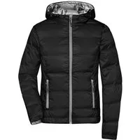 James & Nicholson Daunenjacke Leichte und taillierte Damen Daunenjacke in Glanzoptik JN1151 Softes, leichtes, wind- und wasserabweisendes Material