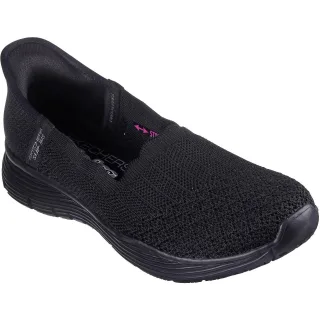 Skechers Seager Believe It Textil Damen Schwarz Sneakers