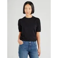 Saint Tropez Rundhalspullover Mila (1-tlg) Drapiert/gerafft